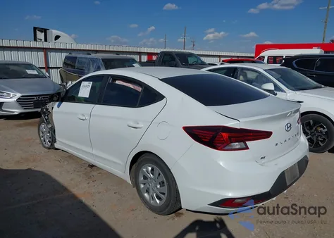 2019 Hyundai Elantra Se z USA, uszkodzony, nr VIN 5NPD74LF5KH457042